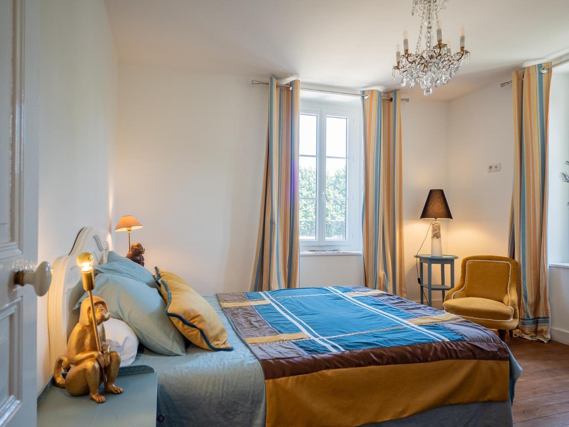 Bed and Breakfast Manoir Du Val Fouzon - Beauval La Vernelle Exterior foto